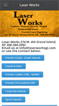 Mobile Screenshot of laserworksgi.com